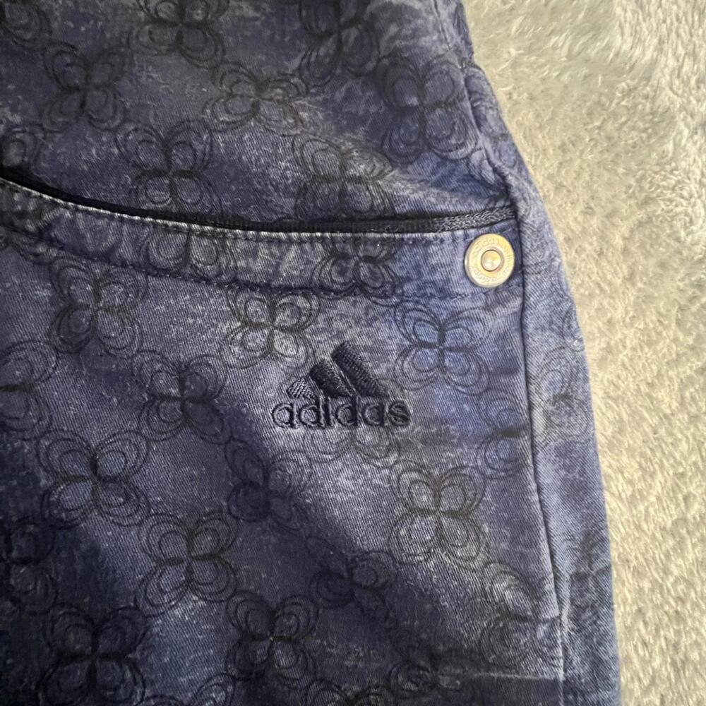Adidas Women’s Casual Skirt Blue Patterned Skirt Everyday Look Size Medium - Picture 3 of 9